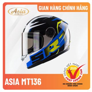 Mũ bảo hiểm Asia MT-136 Tem