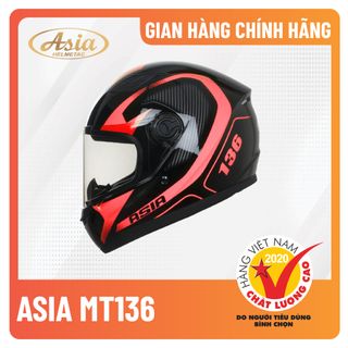 Mũ bảo hiểm Asia MT-136 Tem