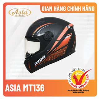 Mũ bảo hiểm Asia MT-136 Tem