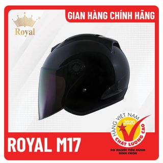 Mũ bảo hiểm Royal M17 Trơn