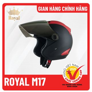 Mũ bảo hiểm Royal M17 Trơn