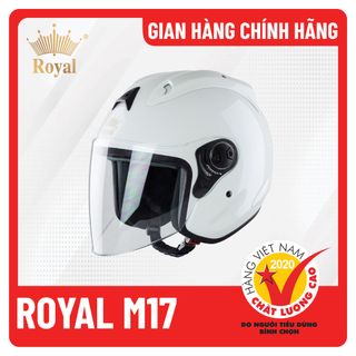 Mũ bảo hiểm Royal M17 Trơn