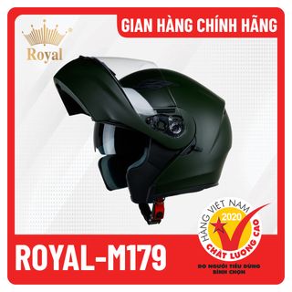 Mũ bảo hiểm Royal M179 Trơn