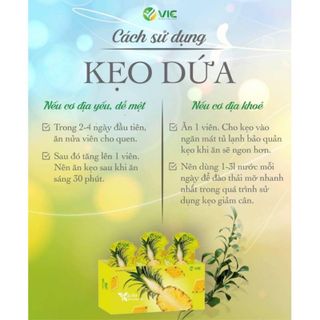 Kẹo dứa giảm cân Vic