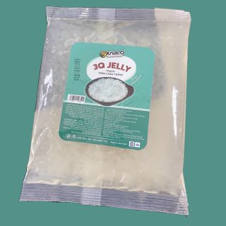 Thạch trân châu trắng 3q Krub.O dai giòn thơm ngon túi 1000g