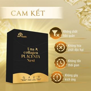 Collagen Dạng Uống Una Collagen Placenta CICI THƯỢNG ĐỈNH YẾN Hộp 28 Gói x 10ml