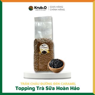 Trân Châu Đen Krub.O Cao Cấp Túi 1000gr - Topping Trà sữa, Chè, Món Tráng Miệng giá sỉ