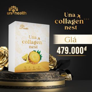 Collagen Dạng Uống Una Collagen +++ Nest CICI THƯỢNG ĐỈNH YẾN Hộp 28 Gói x 10ml