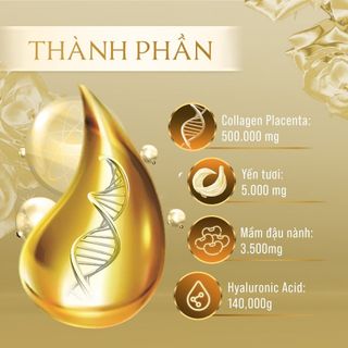 Collagen Dạng Uống Una Collagen +++ Nest CICI THƯỢNG ĐỈNH YẾN Hộp 28 Gói x 10ml