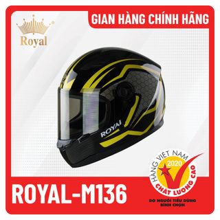 Mũ bảo hiểm Royal M136