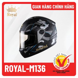 Mũ bảo hiểm Royal M136