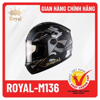 Mũ bảo hiểm Royal M136
