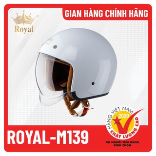 Mũ bảo hiểm Royal M139 Trơn