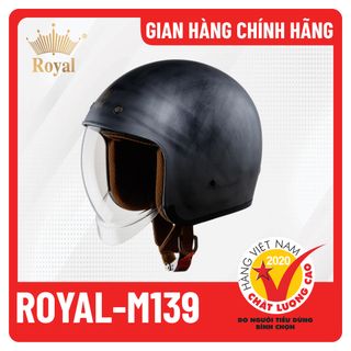 Mũ bảo hiểm Royal M139 Trơn