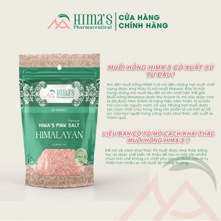 Muối Hồng Himalaya Hima’s Premium 500gram