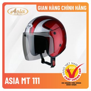Mũ bảo hiểm Asia MT-111 Trơn