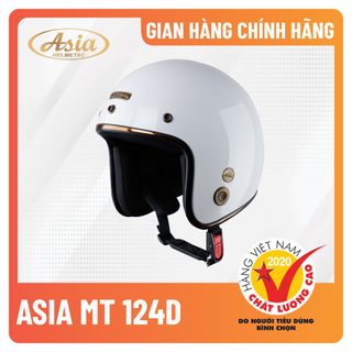 Mũ bảo hiểm Asia MT-124D Trơn