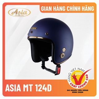 Mũ bảo hiểm Asia MT-124D Trơn