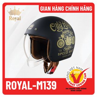 Mũ bảo hiểm Royal M139 Tem