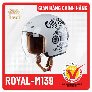 Mũ bảo hiểm Royal M139 Tem