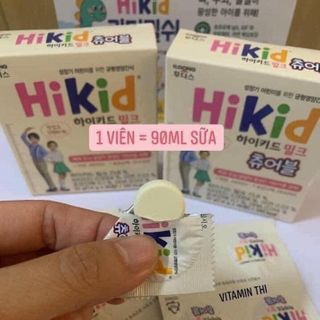 SỮA HIKID DẠNG VIÊN KẸO SIÊU THƠM NGON BỔ DƯỠNG giá sỉ