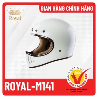 Mũ bảo hiểm Royal M141 Trơn
