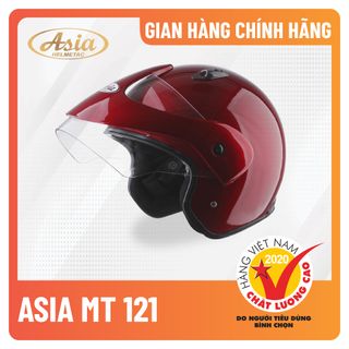 Mũ bảo hiểm Asia MT-121 Trơn