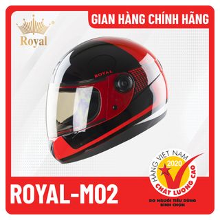 Mũ bảo hiểm Royal M02 Trơn