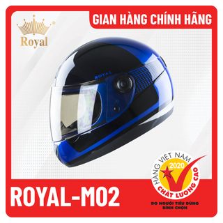 Mũ bảo hiểm Royal M02 Trơn