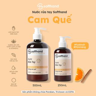 Nước rửa tay Softhand hương Cam Quế 500mL giá sỉ - giá bán buôn