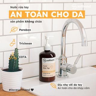 Nước rửa tay Softhand hương Cam Quế 500mL giá sỉ - giá bán buôn