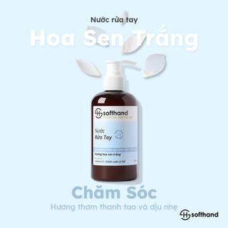 Nước rửa tay Softhand hương Hoa Sen Trắng 250mL giá sỉ - giá bán buôn