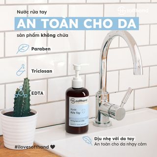 Nước rửa tay Softhand hương Hoa Sen Trắng 250mL giá sỉ - giá bán buôn