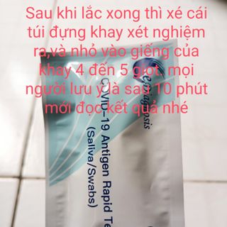 Test nước bọt Covid 19