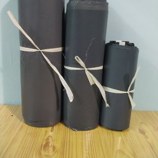 Cuộn 100 túi gói hàng Xám đen 17x30