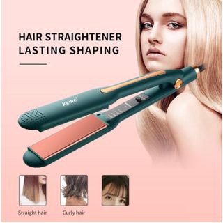 Máy duỗi tóc, uốn tóc xoăn Kemei 9827 máy làm tóc 3in1 giá sỉ