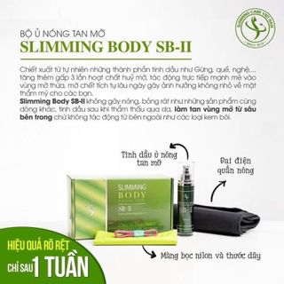 Bộ ủ nóng Slimming body sb 2 Cải tiến