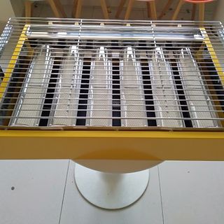 Bếp Nướng Gas 6 Họng - Mặt Kính Dài