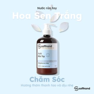 Nước rửa tay Softhand hương Hoa Sen Trắng 500mL giá sỉ - giá bán buôn