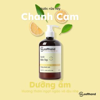 Nước rửa tay Softhand hương Chanh Cam 500mL giá sỉ - giá bán buôn