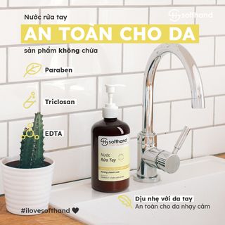 Nước rửa tay Softhand hương Chanh Cam 500mL giá sỉ - giá bán buôn