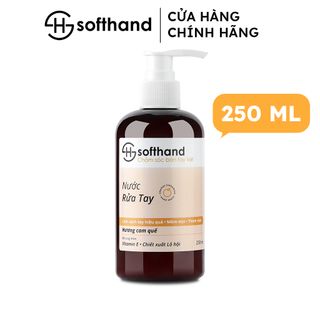 Nước rửa tay Softhand hương Cam Quế 250mL (24 chai/ thùng) giá sỉ - giá bán buôn