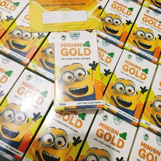 Dầu Húng Chanh Minion Gold