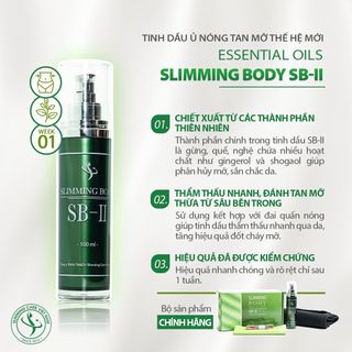 Tinh dầu tan mỡ slimming body