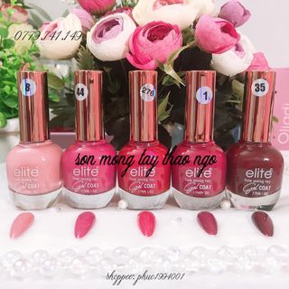 Sơn móng tay Gel lạnh cao cấp Elite 17ml