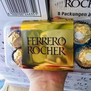 Socola Ferrero Rocher nhân hạt dẻ, hộp 16viên của Y` 06/2023 hàng sẳn giá sỉ