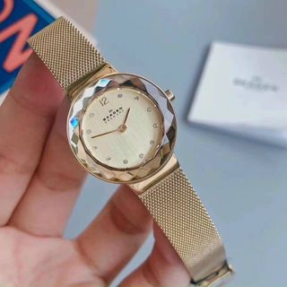 ĐỒNG HỒ SKAGEN NỮ GOLD CAO CẤP XINH