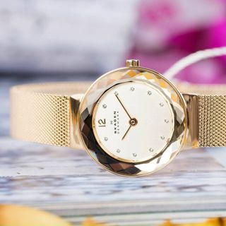 ĐỒNG HỒ SKAGEN NỮ GOLD CAO CẤP XINH