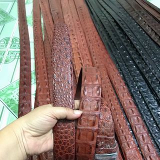 Thắt lưng Da Cá Sấu- liền