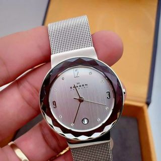 ĐỒNG HỒ SKAGEN NỮ BẠC CAO CẤP XINH
